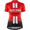 Fietskleding Dames (Fietsshirt + Korte Koersbroek) 2019 Team Sunweb N001